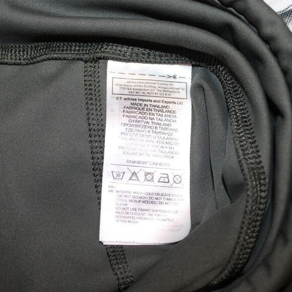 Adidas x Universal Standard Olive Green Biker Shorts Women's Size L - Picture 8 of 9